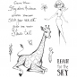 Preview: Jane Davenport Clear Stamps - Giraffe Wisdome
